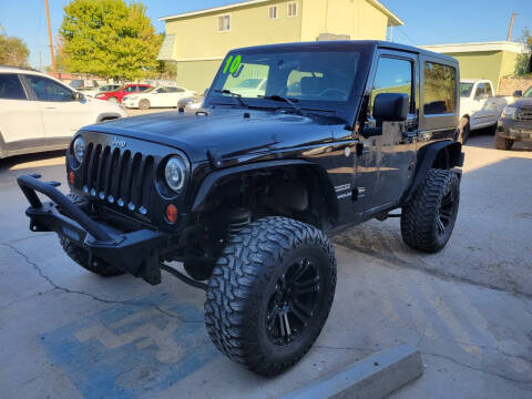 2010 Jeep Wrangler for sale at Texas Auto Credit LLC in El Paso TX