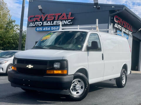 2017 Chevrolet Express Cargo for sale at Crystal Auto Sales Inc in Nashville TN