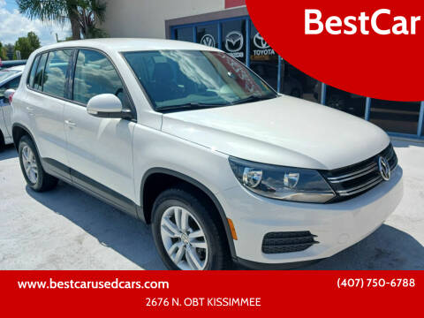 2013 Volkswagen Tiguan for sale at BestCar in Kissimmee FL