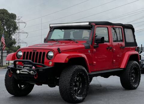 2015 Jeep Wrangler Unlimited for sale at Atlanta Unique Auto Sales in Norcross GA