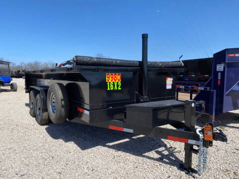 2025 Texas Pride - Dump Trailer - 16' x 2' - Ta for sale at LJD Sales in Lampasas TX