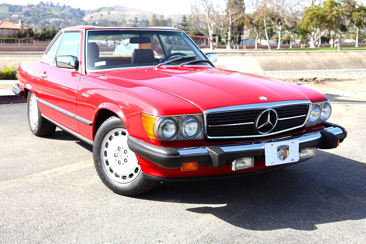 1987 Mercedes-Benz 560-Class for sale at DE AUTOS INC in San Juan Capistrano, CA