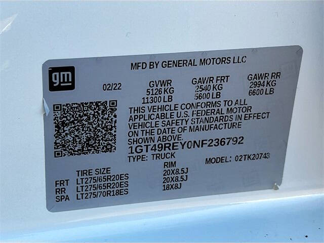 2022 GMC Sierra 2500HD