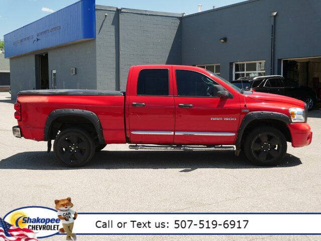 Used 2007 Dodge Ram 1500 Pickup SLT with VIN 1D7HU18287S247662 for sale in Shakopee, MN