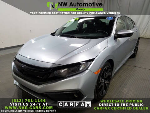 2021 Honda Civic for sale at NW Automotive Group in Cincinnati OH