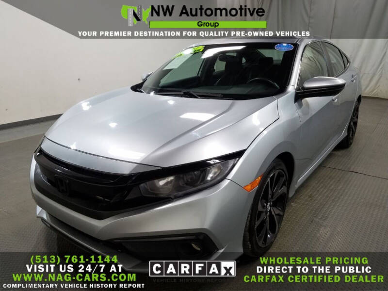 2021 Honda Civic for sale at NW Automotive Group in Cincinnati OH