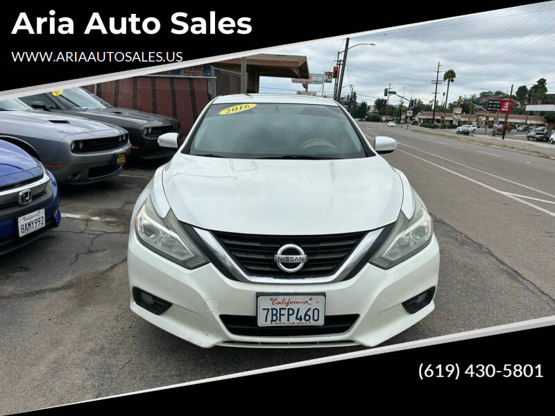 2016 Nissan Altima for sale at Aria Auto Sales in San Diego CA