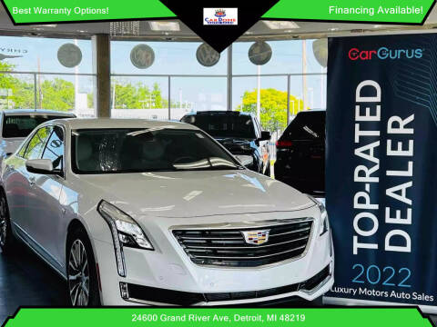 2018 Cadillac CT6 for sale at CarDome in Detroit MI