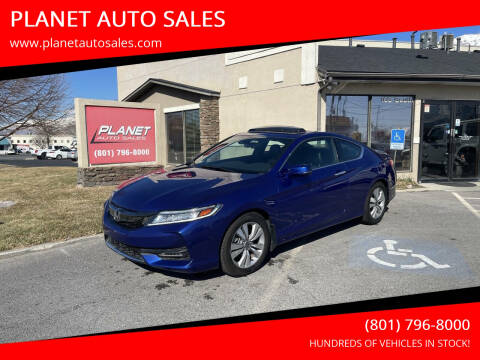 2017 Honda Accord for sale at PLANET AUTO SALES in Lindon UT