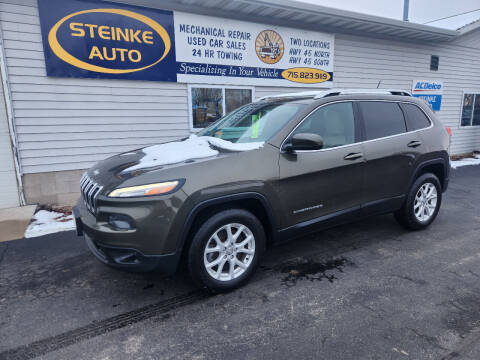 2015 Jeep Cherokee for sale at STEINKE AUTO INC. in Clintonville WI