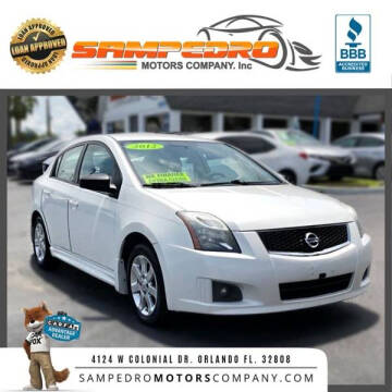 2012 Nissan Sentra for sale at SMC AUTO SALES in Orlando FL