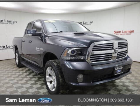 2018 RAM 1500 for sale at Sam Leman Ford in Bloomington IL