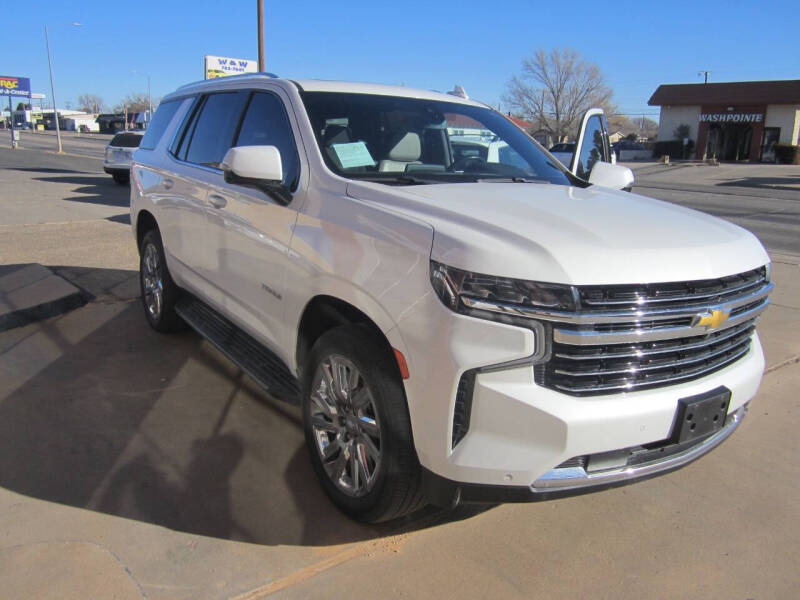 2021 Chevrolet Tahoe for sale at W & W MOTORS in Clovis NM