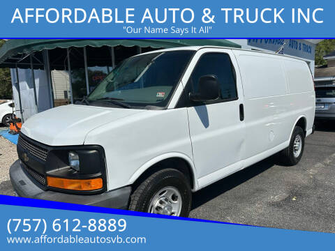 2015 Chevrolet Express for sale at AFFORDABLE AUTO & TRUCK INC in Virginia Beach VA