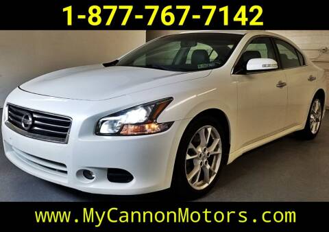 2014 Nissan Maxima for sale at Cannon Motors in Silverdale PA