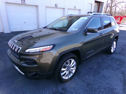 2015 Jeep Cherokee for sale at Clift Auto Sales in Annville PA
