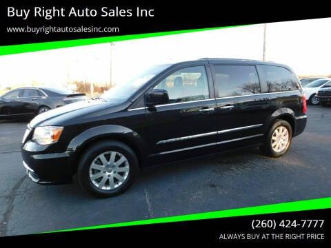 2016 Chrysler Town and Country for sale at Buy Right Auto Sales Inc in Fort Wayne IN