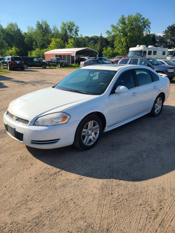 2012 Chevrolet Impala for sale at D & T AUTO INC in Columbus MN