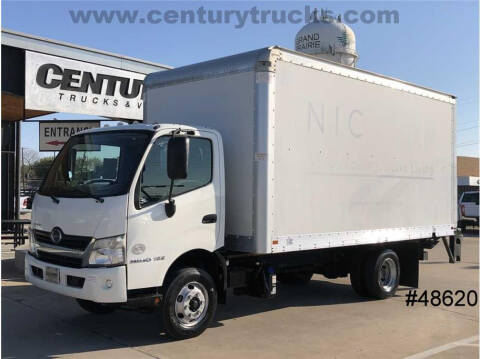 2017 Hino 155 for sale at CENTURY TRUCKS & VANS in Grand Prairie TX