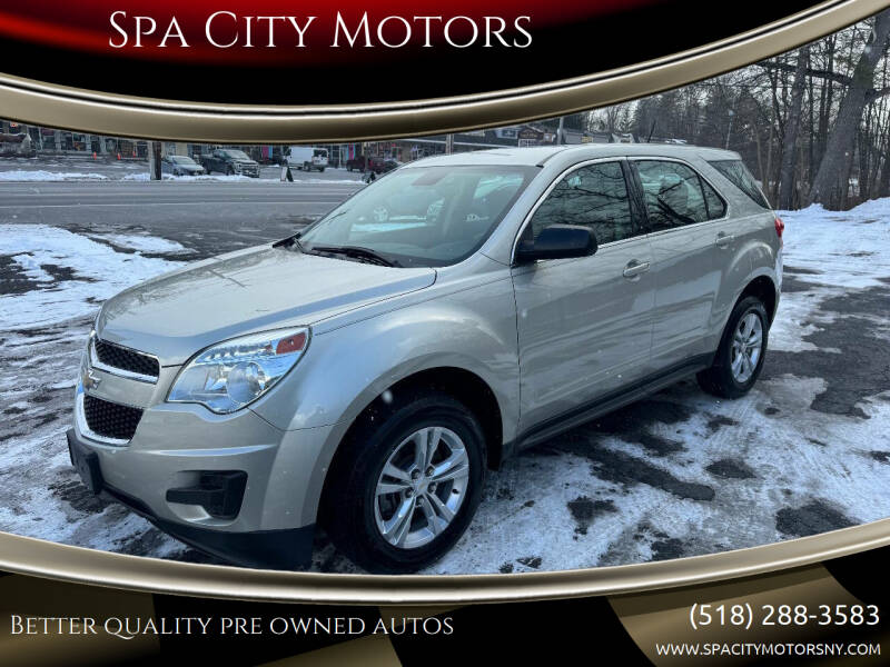 2013 Chevrolet Equinox for sale at Spa City Motors in Ballston Spa NY