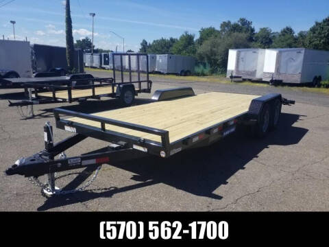 2023 Sure-Trac 7X20 10K WOOD DECK CAR HAULER