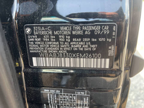 1999 BMW 3 Series 323i