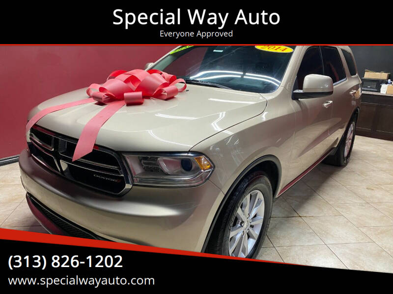 2014 Dodge Durango for sale at Special Way Auto in Hamtramck MI