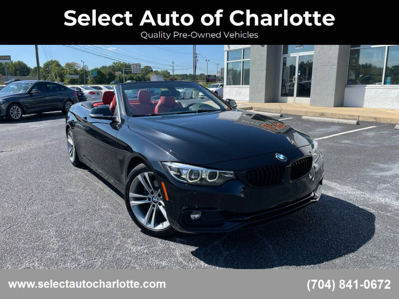 2018 BMW 4 Series for sale at Select Auto of Charlotte in Matthews NC