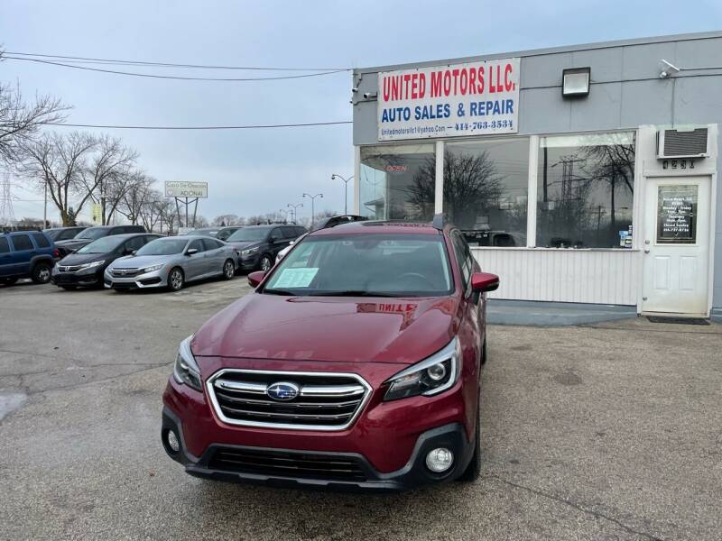 2018 Subaru Outback for sale at United Motors LLC in Saint Francis WI