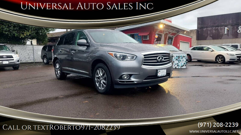 2015 Infiniti QX60 for sale at Universal Auto Sales Inc in Salem OR