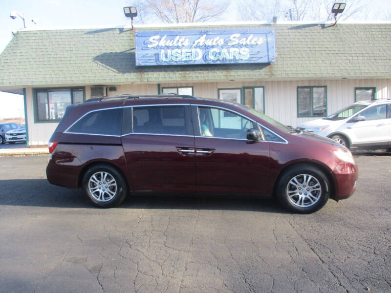 2012 Honda Odyssey for sale at SHULTS AUTO SALES INC. in Crystal Lake IL