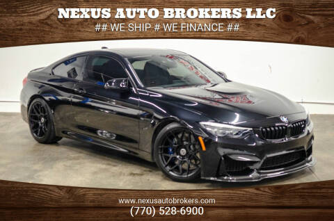 2018 BMW M4 for sale at Nexus Auto Brokers LLC in Marietta GA