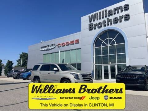 2017 Cadillac Escalade for sale at Williams Brothers Pre-Owned Monroe in Monroe MI