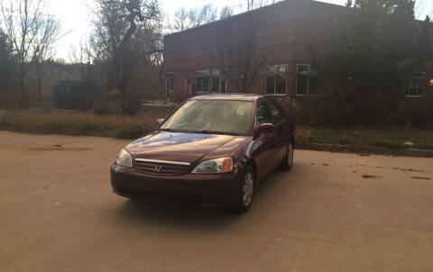 2003 Honda Civic for sale at QUEST MOTORS in Englewood CO
