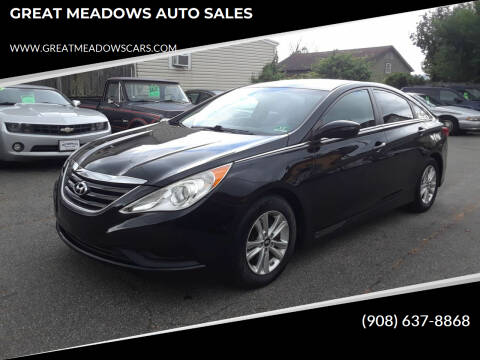 2014 Hyundai Sonata for sale at GREAT MEADOWS AUTO SALES in Great Meadows NJ