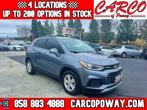 2019 Chevrolet Trax for sale at CARCO SALES & FINANCE in Chula Vista CA