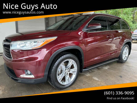 2015 Toyota Highlander for sale at Nice Guys Auto in Hattiesburg MS