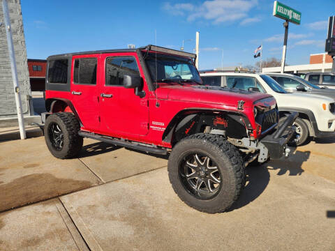 2011 Jeep Wrangler Unlimited for sale at Jacksons Car Corner Inc in Hastings NE