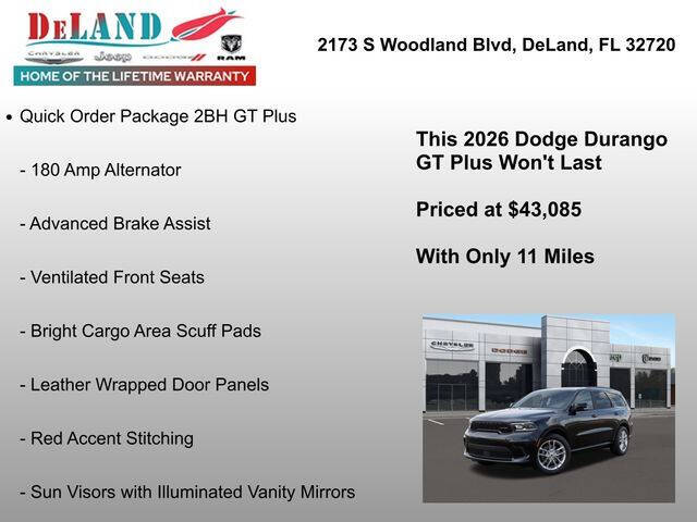 2026 Dodge Durango GT Plus