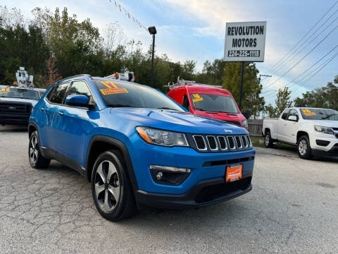 2017 Jeep Compass for sale at REVOLUTION MOTORS LLC in Waukegan IL