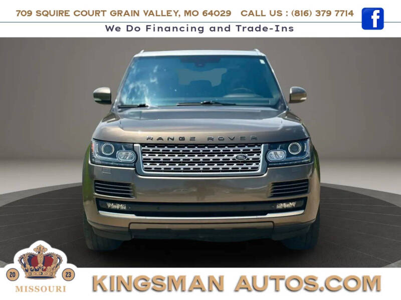 2013 Land Rover Range Rover Supercharged