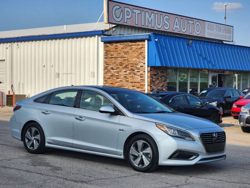 2017 Hyundai Sonata Hybrid for sale at Optimus Auto in Omaha NE
