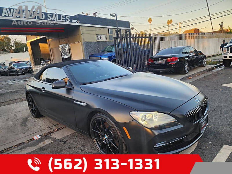 2012 BMW 6 Series 650i