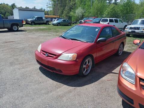 2003 Honda Civic for sale at KZ Used Cars & Trucks in Brentwood NH