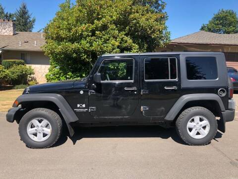 2007 Jeep Wrangler Unlimited for sale at Blue Line Auto Group in Portland OR