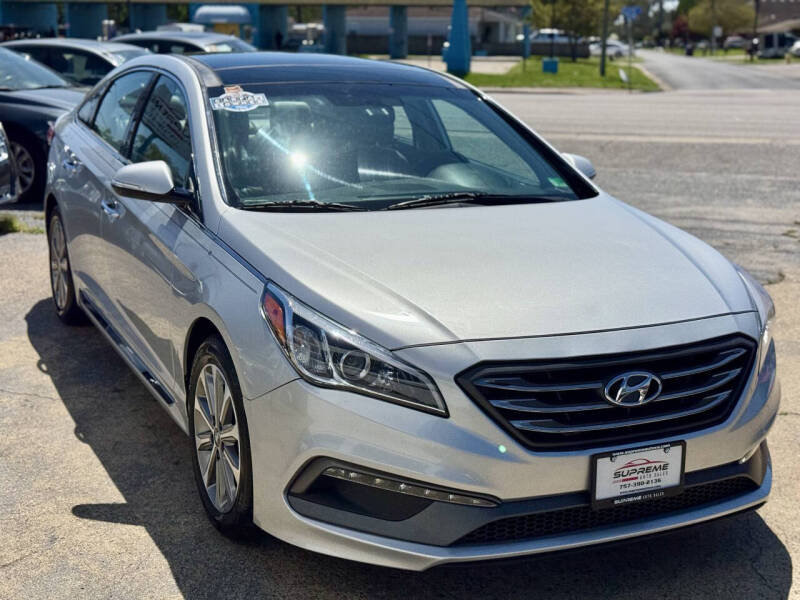 Used 2016 Hyundai Sonata Limited with VIN 5NPE34AF7GH314443 for sale in Chesapeake, VA