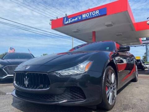 2016 Maserati Ghibli for sale at Latinos Motor of East Colonial in Orlando FL