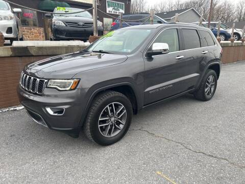 2017 Jeep Grand Cherokee for sale at WORKMAN AUTO INC in Bellefonte PA