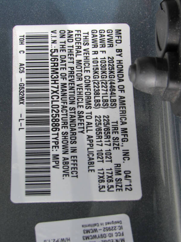 2012 Honda CR-V EX-L