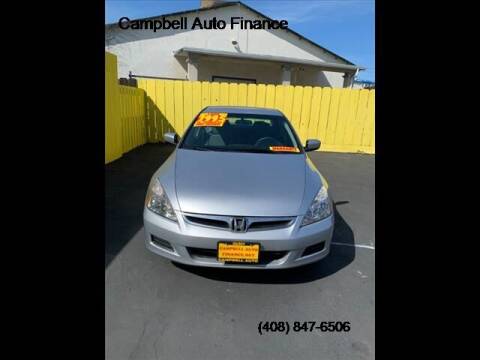 2006 Honda Accord for sale at Campbell Auto Finance in Gilroy CA
